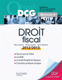 Droit fiscal. Epreuve 4
édition 2012-2013