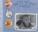 Mon livre de photos bleu Paco, Nouky et Lola