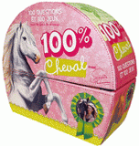 100% cheval. 100 questions et 100 jeux pour les fans de chevaux