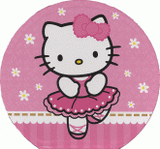 Mes premiers pas de danse avec Hello Kitty. Un livre, des autocollants, un tutu et un joli serre-tête !