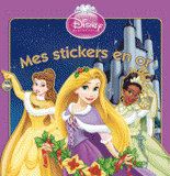 Princesses, mes stickers en or