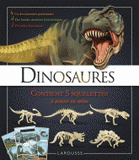 Les dinosaures. Contient 5 squelettes à monter soi-même