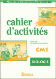 Cahier d'activités Biologie CM1