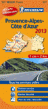 Provence-Alpes-Côte d'Azur carte indéchirable. 1/200 000
Edition 2013