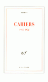 Cahiers.. 1957-1972