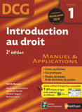 Introduction au droit DCG1. Manuel & Applications
2e édition