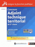 Concours Adjoint technique territorial de 1re classe
2e édition