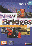 Anglais 2e New Bridges. Programme 2010 B1
avec 1 CD audio