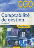 Comptabilité de gestion. Corrigés
4e édition