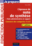 L'épreuve de note de synthèse
2e édition