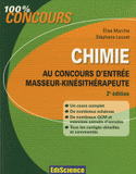 Chimie au concours d'entrée masseur-kinésithérapeute
2e édition