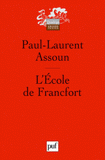 L'Ecole de Francfort