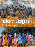 Histoire-géographie, Education civique 2nde professionnelle, Bac pro en 3 ans. Programme 2009