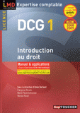 Introduction au droit DCG1. Manuel et applications