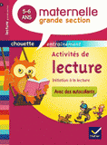 Activités de lecture Maternelle grande section 5-6 ans