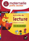 Activités de lecture Petite section 3/4 ans