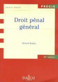 Droit pénal général
20e édition