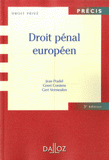 Droit pénal européen
4e édition