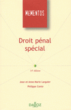 Droit pénal spécial
14e édition