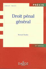 Droit pénal général
21e édition 2009