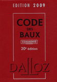 Code des baux 2009 commenté
20e édition