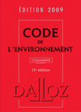 Code de l'environnement 2009
12e édition