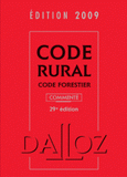 Code rural. Code forestier
29e édition