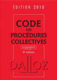 Code des procédures collectives commenté 2010
8e édition