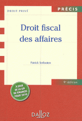Droit fiscal des affaires
9e édition