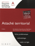 Attaché territorial. Catégorie A
4e édition