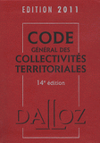 Code général des collectivités territoriales 2011
14e édition