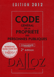 Code général de la propriété des personnes publiques
2e édition 2012