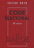 Code électoral 2012
18e édition