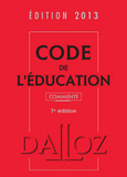 Code de l'éducation
Edition 2013