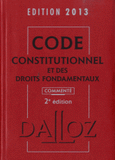 Code constitutionnel et des droits fondamentaux 2013
2e édition
