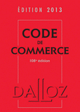 Code de commerce
Edition 2013