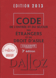 Code de l'entrée et du séjour des étrangers et du droit d'asile 2013
3e édition