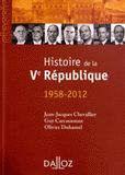 Histoire de la Ve République 1958-2012
14e édition