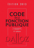 Code de la fonction publique commenté
Edition 2013