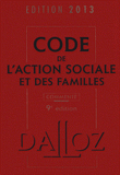 Code de l'action sociale et des familles
9e édition