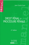 Droit pénal et procédure pénale
21e édition