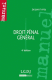 Droit pénal général
4e édition