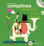 Les premières comptines des p'tits lascars. 0-3 ans
avec 1 CD audio