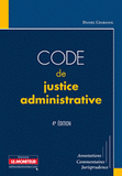 Code de justice administrative
4e édition