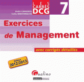 Exercices de Management. Avec corrigés détaillés
édition 2012-2013