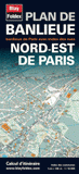Plan de banlieue nord-est de Paris. 1/14 000
