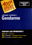 Gendarme. Concours catégorie B