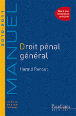 Droit pénal général 2010-2011
15e édition