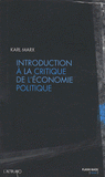 Introduction à la critique de l'économie politique