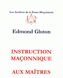 Instruction maçonnique aux maîtres